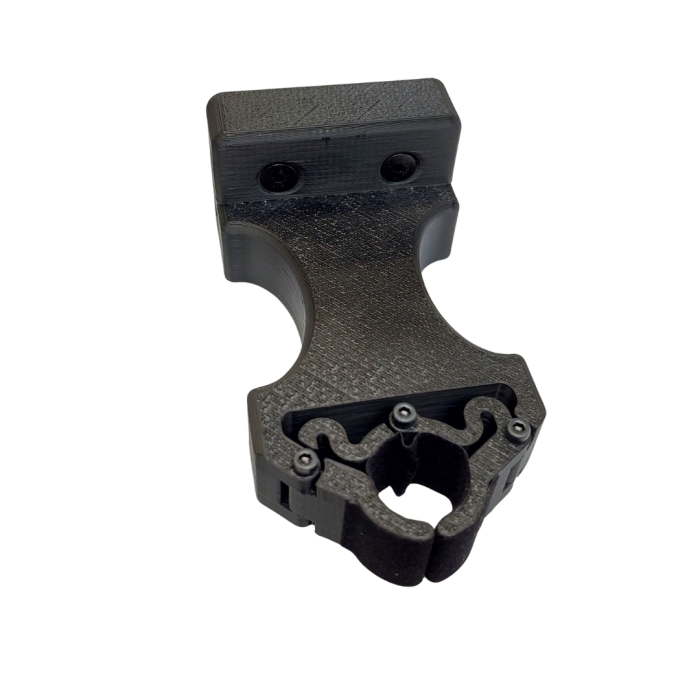 BULLETMAG - UCHWYT NA BROŃ DŁUGĄ (PRZÓD, BOK), MAŁY - CZARNY